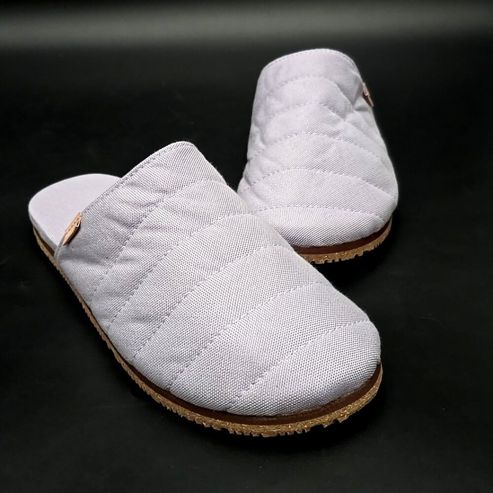 Feelgoodz Artisan Purple Quilted Mule Indoor /Outdoor House Slippers Shoes 8 - 9 - Picture 2 of 12